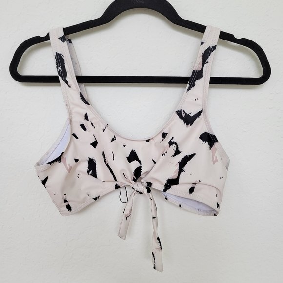 Missguided Other - Missguided | Over The Shoulder Sports Bra Style Swim Top Only Sz 8
